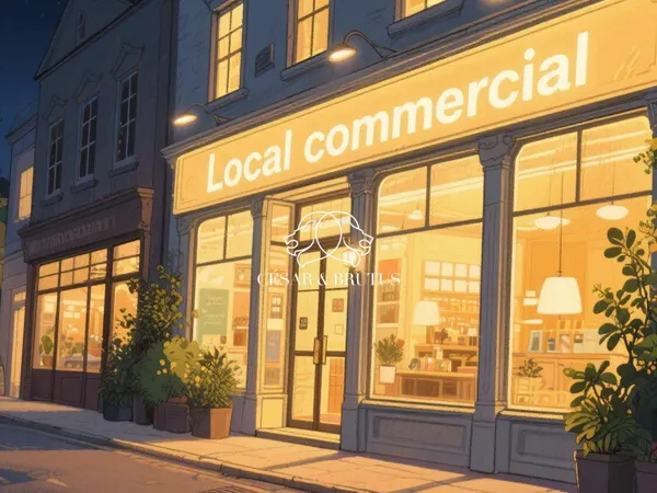 Local commercial 118 m² 