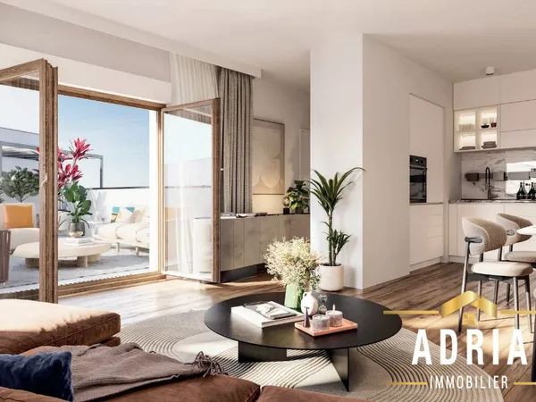 Appartement 3 pièces 61 m² 