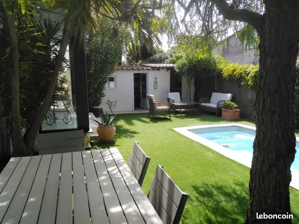 Maison avec piscine proche mer 