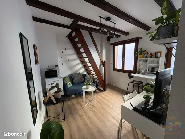 Studio 1 pièce 19 m² 