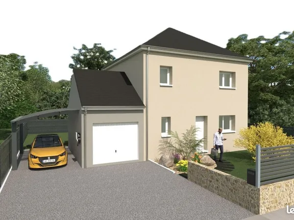 Maison 4 pièces 88 m² 