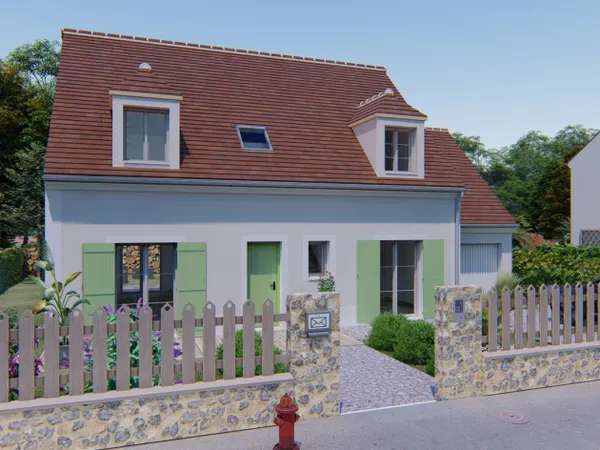 Terrain + maison 127 m² 