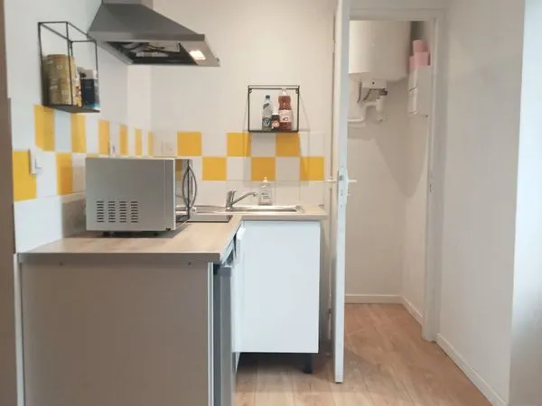 Studio 1 pièce 17 m² 
