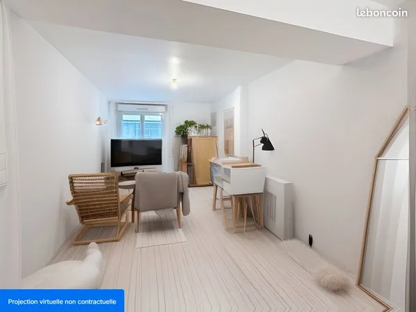 Appartement 2 pièces 50 m² 