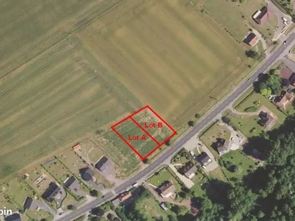 Terrain 1175 m² DELETTES
