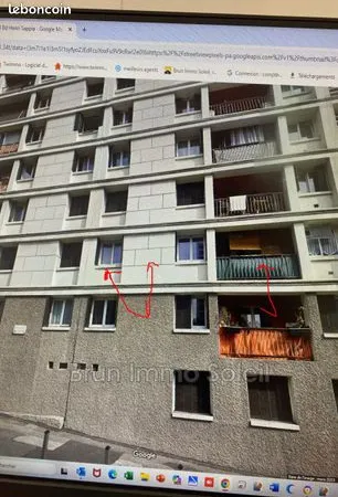 Appartement 3 pièces 57 m² 