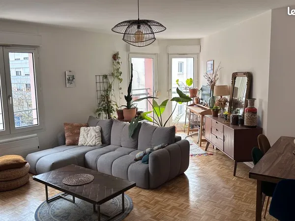 T3 SAINT-LOUIS avec CLIM, isolation ITE, loggia, parking, grenier 