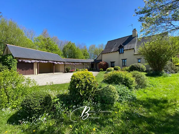 A vendre jolie maison de campagne cadre verdoyant Côtes d'Armor 