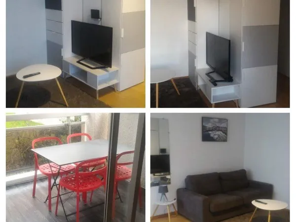 Location studio entièrement meublé 