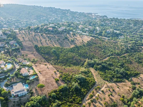 Lots exceptionnels à vendre au golfe de Saint Tropez 