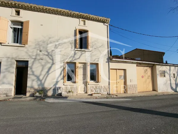 CARCASSONNE EST - MAISON DE VILLAGE T7 - GRAND GARAGE 120 M2 