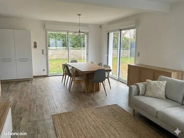 Maison "Coup de Coeur" 2022 - env. 100 m² Meublée - Jardin & Garage - Faibles Charges (Conso B) 