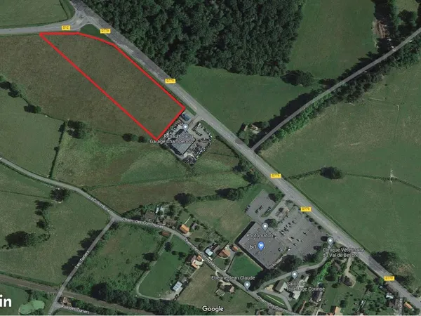 Terrain commercial 14 500 m² 