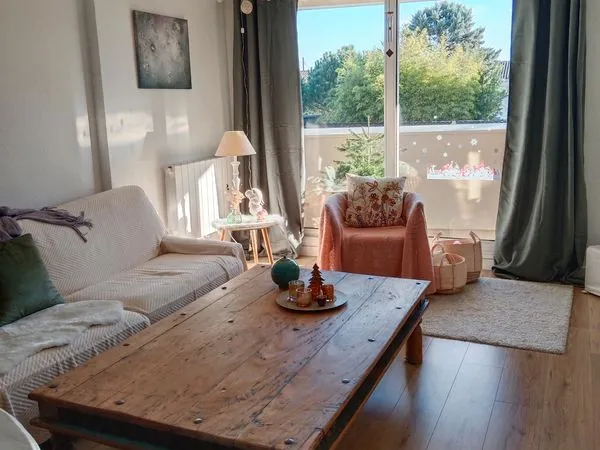 Appartement meublé à louer du 10 décembre 2025 au 9 mars 2026 (3 mois uniquement) 