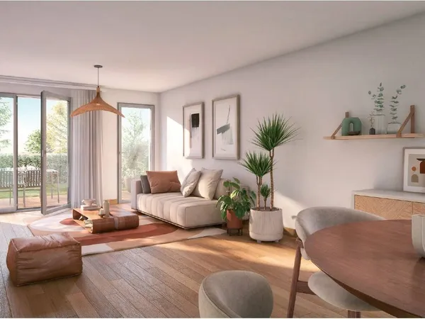 Appartement 3 pièces 64 m² 