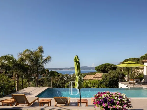 LOCATION SAISONNIÈRE - SAINTE-MAXIME - VUE MER - 7 CHAMBRES - P 