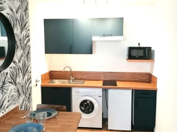 Studio 22m2 rénové avec jardin 