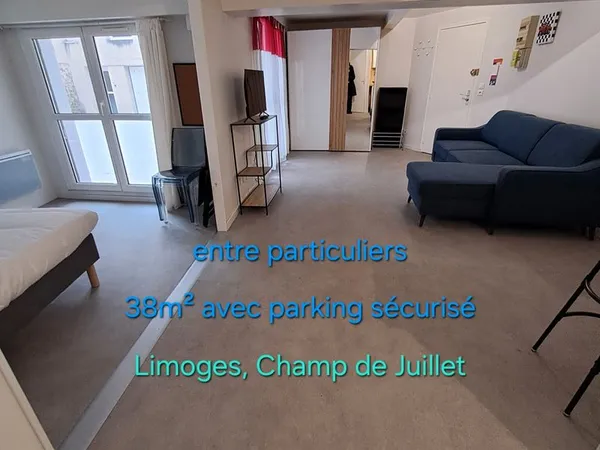 T2 meublé avec parking 