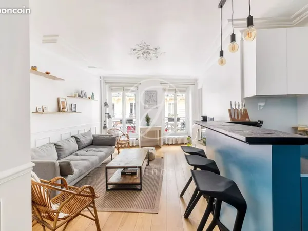 Appartement 2 pièces 39 m² 