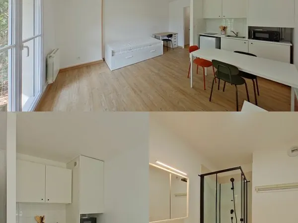 Studio meublé refait à neuf avec jardin et parking 