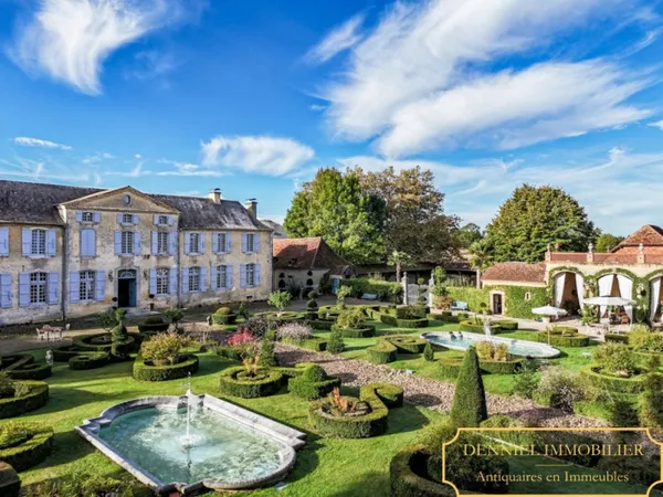 - Jardins précieux et raffinés - élégant château XVIIIème superb 
