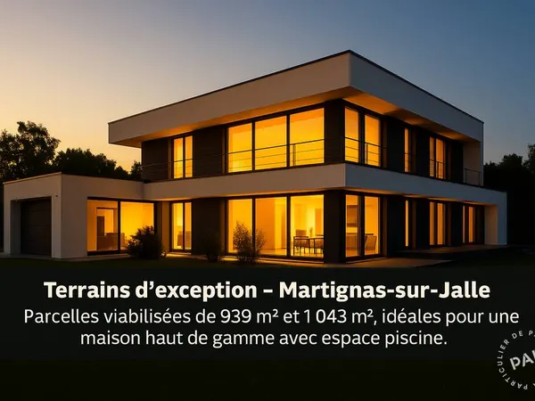 Terrain 939 m² 