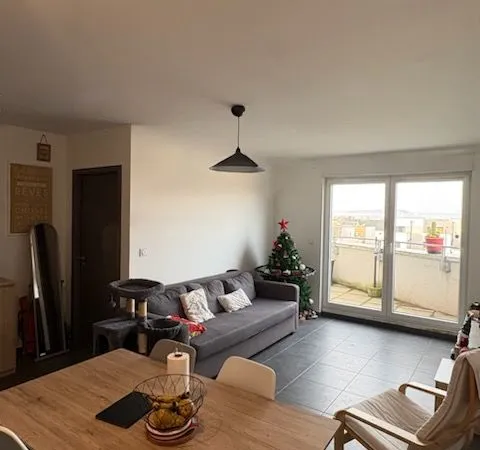 Loue appartement 48 m2 à Bousse 