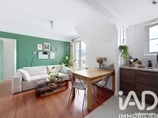 Appartement 2 pièces 37 m² 