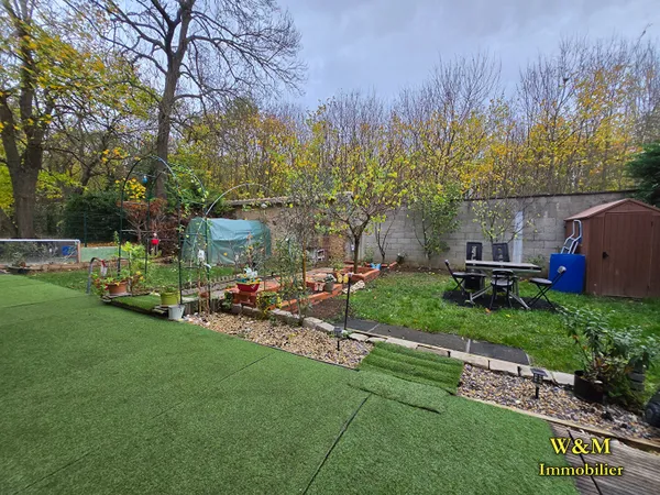 Appartement Ris Orangis 4 pièce(s) 85 m² avec 286 m² de jardin 