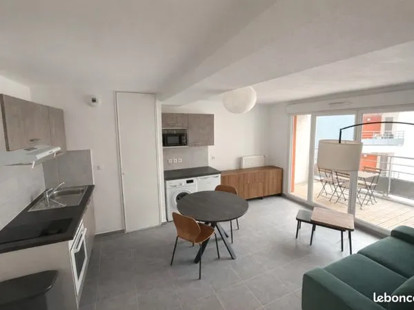 Appartement 2 pièces 38 m² 