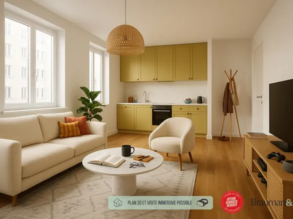 1 PIÈCES de 30m² 