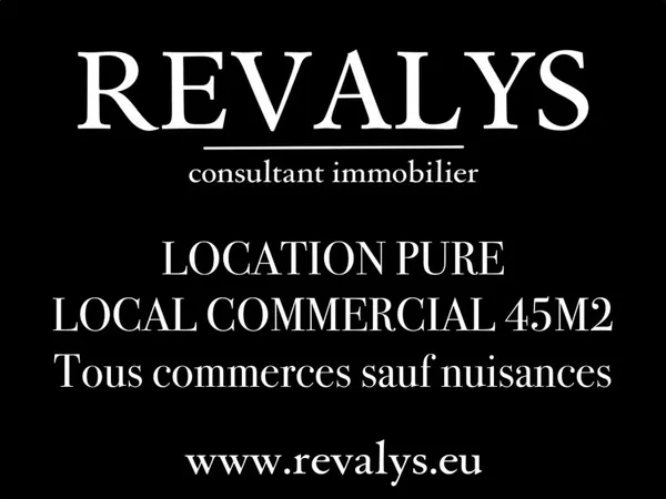 Local commercial 45 m² 