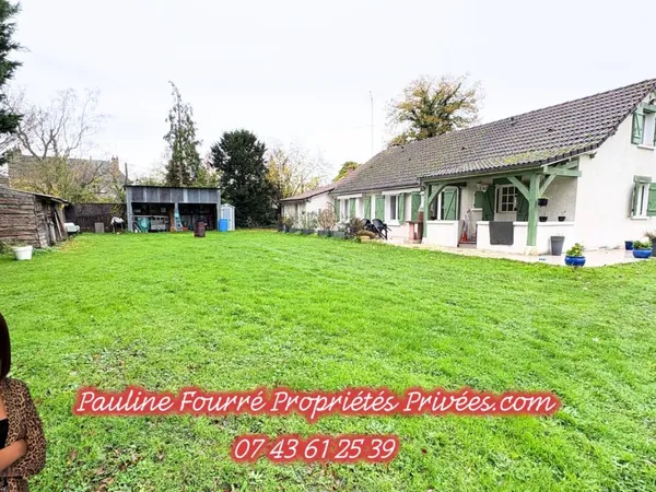 Maison Monthou Sur Bievre 10 pièce(s) 135 m2 