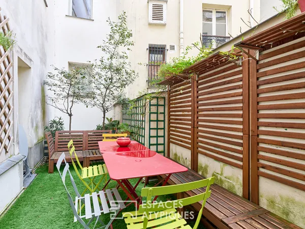 Triplex avec extérieurs au coeur des Abbesses 