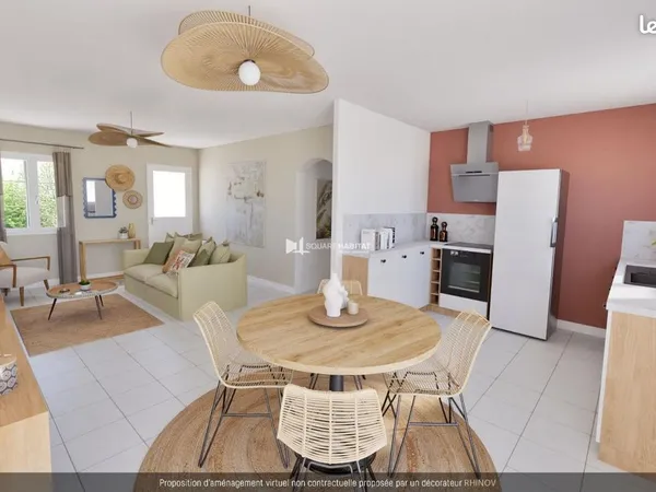 Maison 3 pièces 62 m² 
