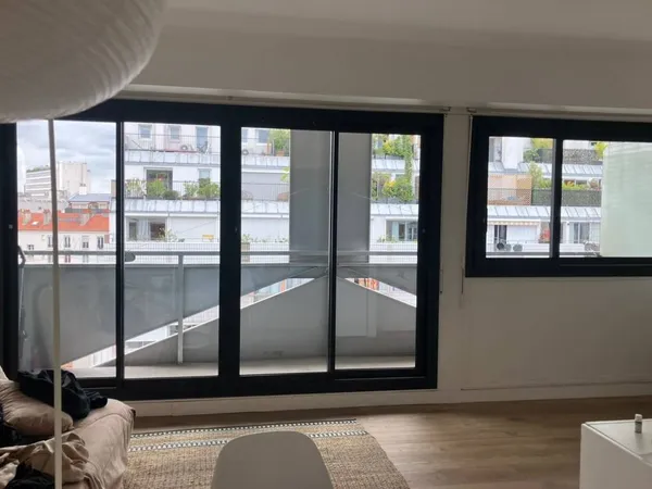 Studio meublé 30m² - Dernier étage - Belles Prestations - Paris 13e - Métro ligne 14 