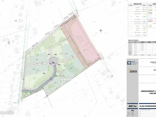 Terrain 3 170 m² Donzenac 
