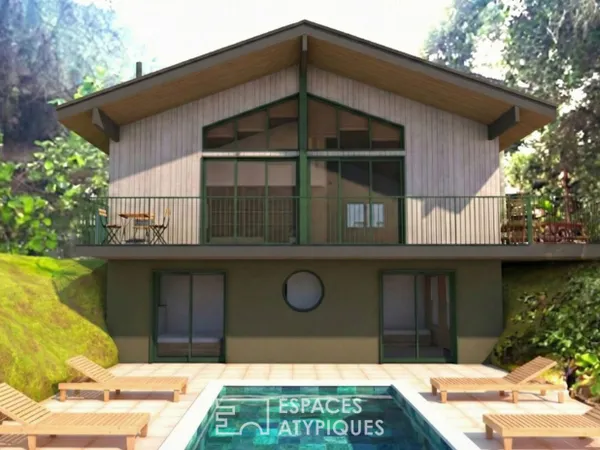 Maison seventies au projet de rénovation audacieux 