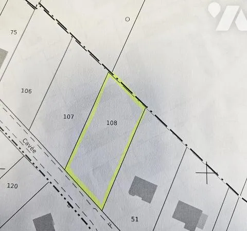 Terrain 1220 m² 