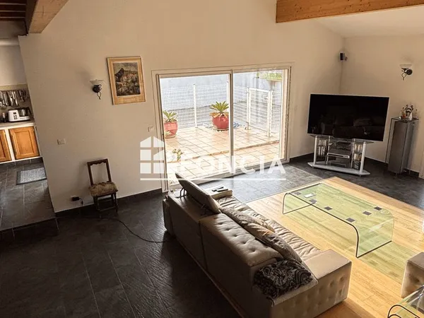 Vente en viager occupé - villa d'architecte avec piscine 