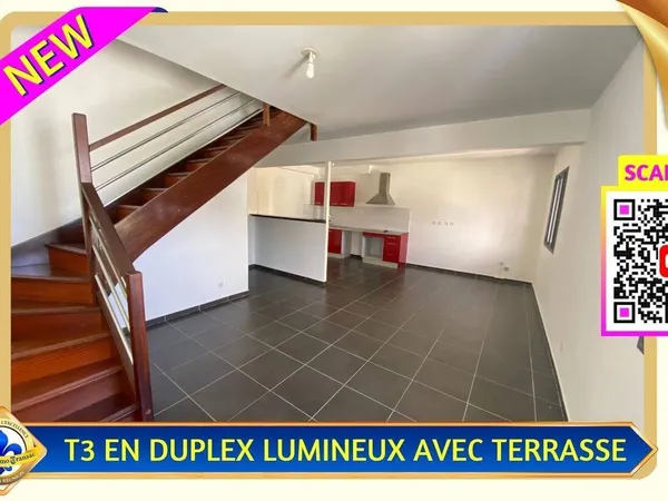 Duplex 3 pièces 76 m² 