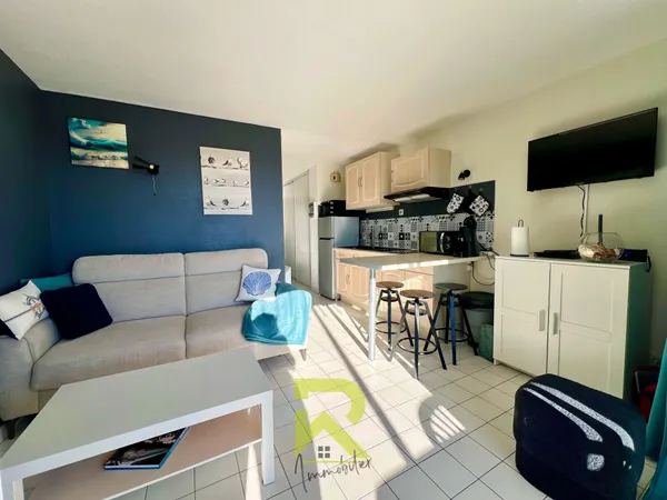 LE CAP D'AGDE - 2 pièces traversant avec parking, piscine et 