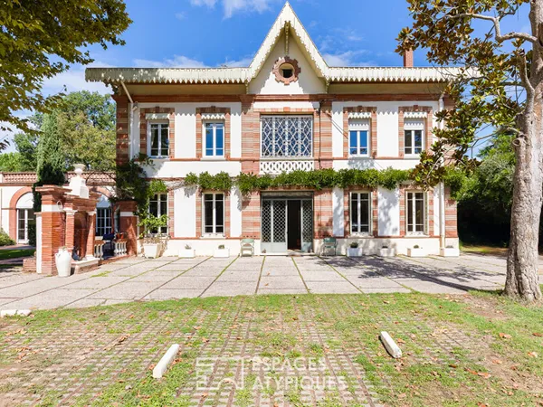 Toulousaine du XIX et son cottage à Toulouse 