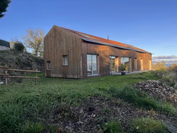 MAGNIFIQUE MAISON D'ARCHITECTE OSSATURE BOIS 