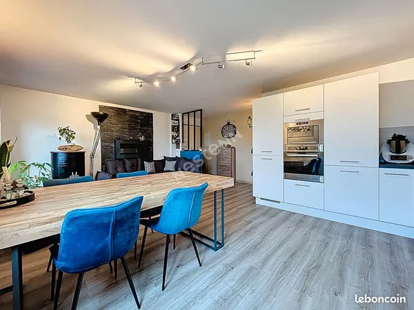 Duplex 4 pièces 82 m² 