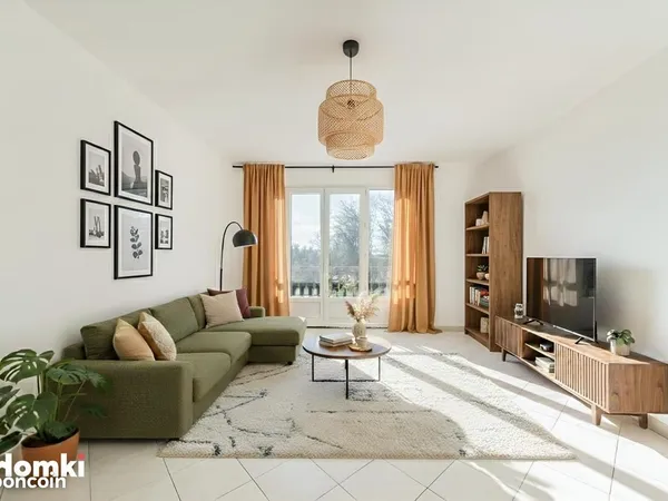 Appartement 3 pièces 52 m² 