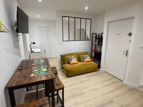 Grand Studio Meublé Centre Ville - Appartement T1 