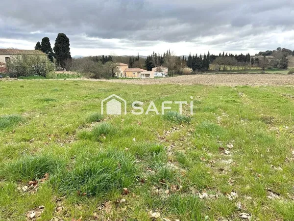 Terrain constructible à Brugairolles 11300 