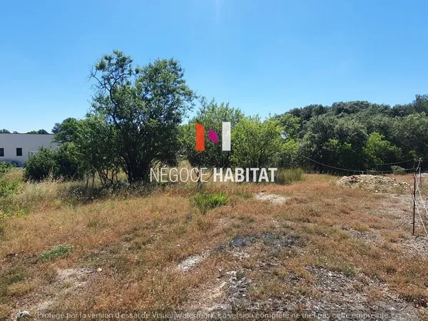 Terrain 750 m² Souvignargues 