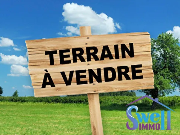 Terrain constructible et viabilisé 